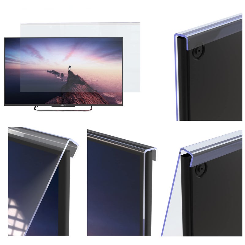 EZ-Pro Screen Protector Premium Anti Blue Light Screen filter for 19 Inches Computer Monitor, Screen Filter Size is 11.4" Height x 18" Width, Blocks Harmful Blue Light, Reduce Digital Eye Strain Help Sleep Better - Image 3